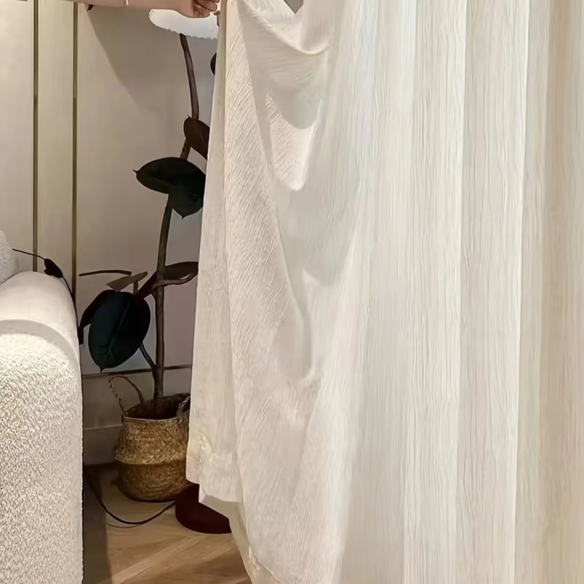 LUMENFLOW - Elegant Sheer Window Drapes for Soft Light Control
