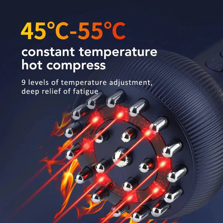 Multifunctional Massager – Infrared Heat, Vibration, Microcurrent & Red Light