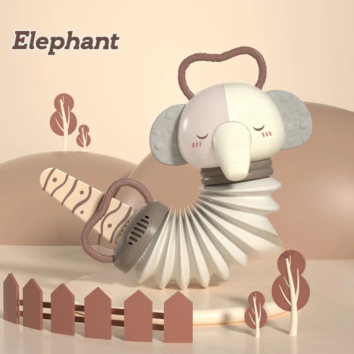 Melody Playmate: All-in-One Baby Accordion and Rattle