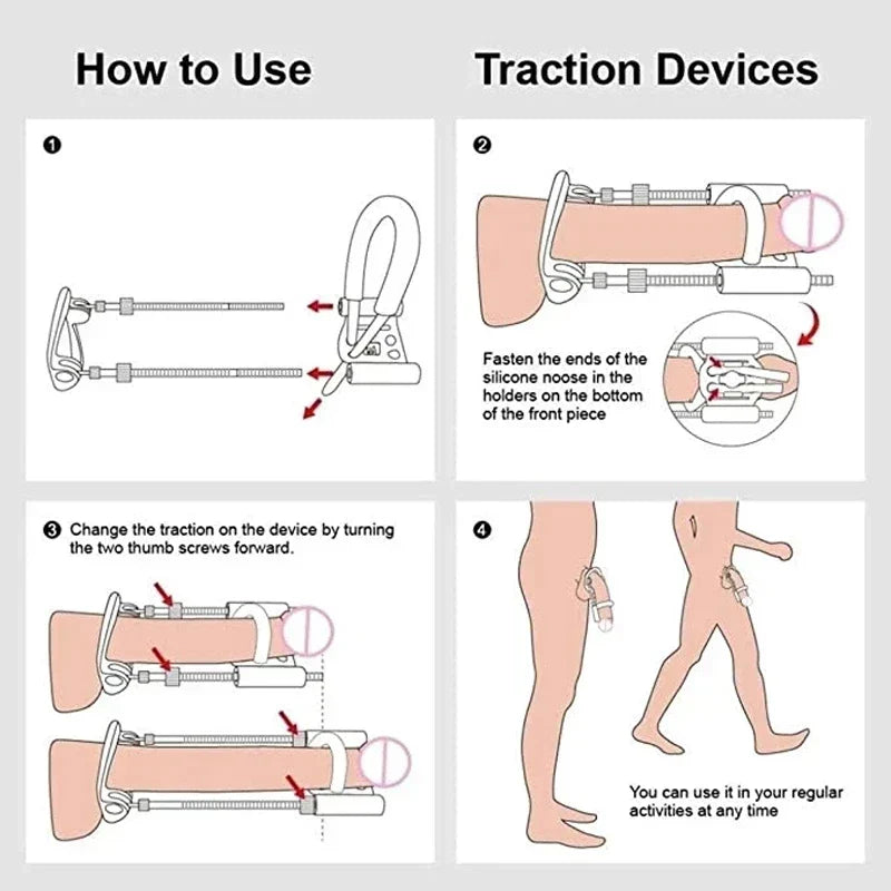 Advanced Male Enhancement Traction System for Growth