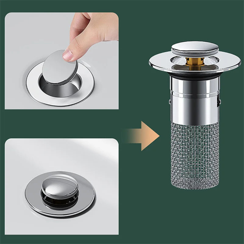 Ultimate Drain Protector | Stainless Steel Hair Catcher