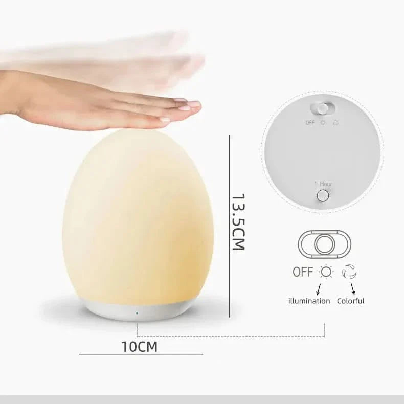 Rechargeable Multicolor Glow Night Light