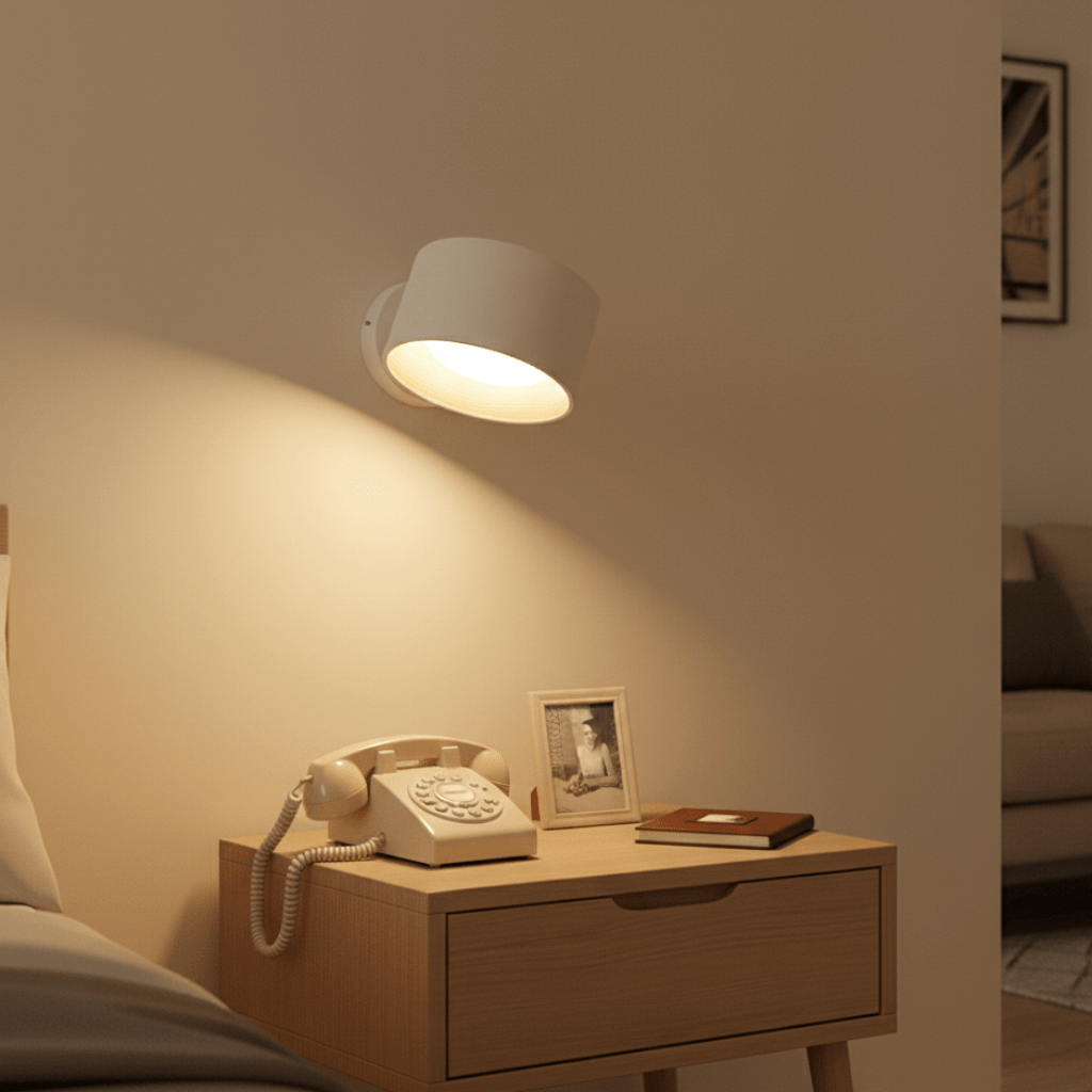 LUMINAIRE – Cordless Scandinavian Wall Light with Remote
