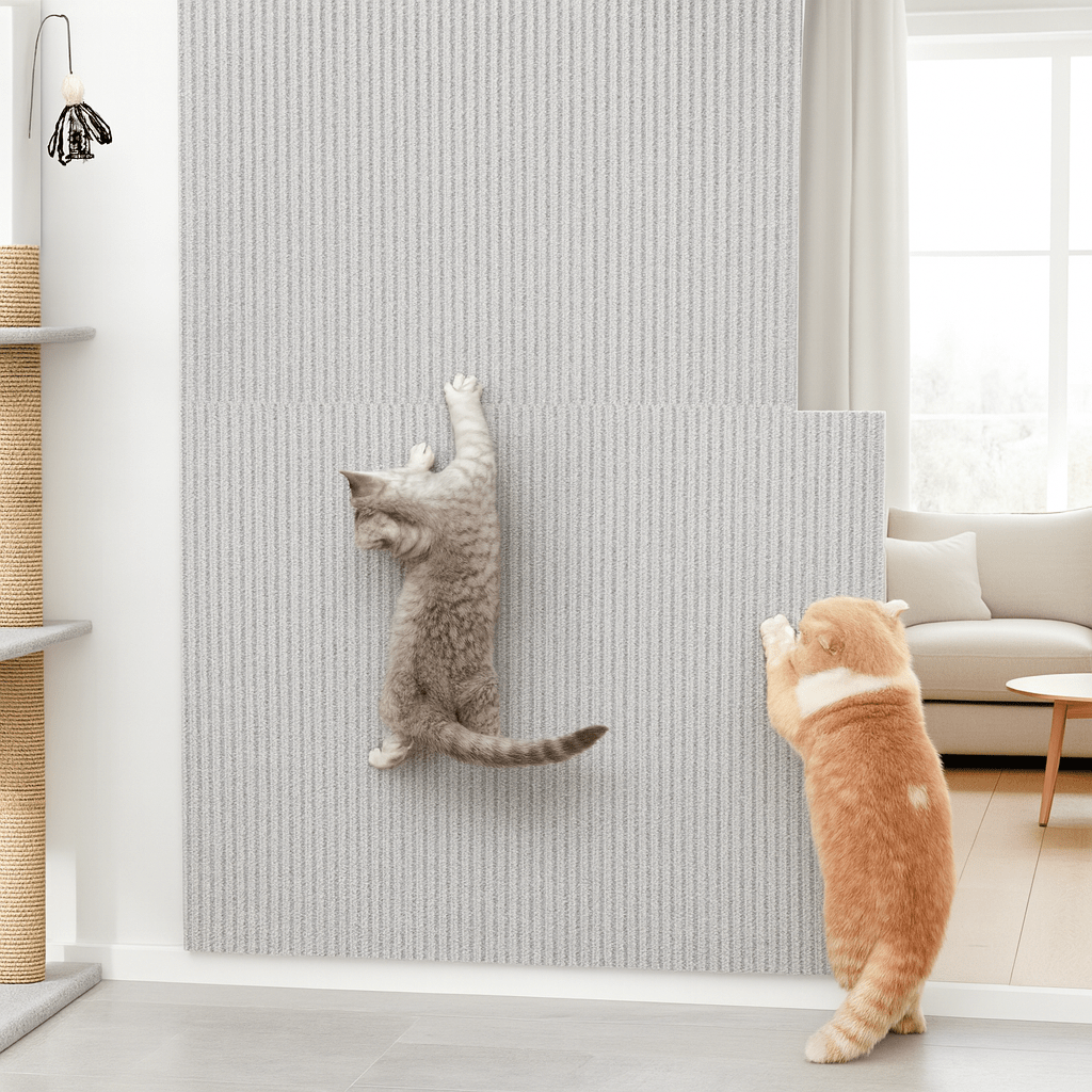 Transparent Scratch Shield to Protect Your Home from Cats