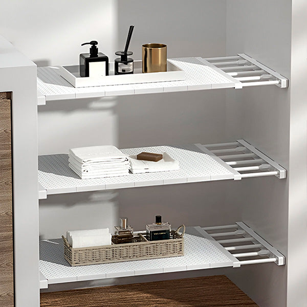 Expandable Shelf Organizer | No-Drill Storage Solution