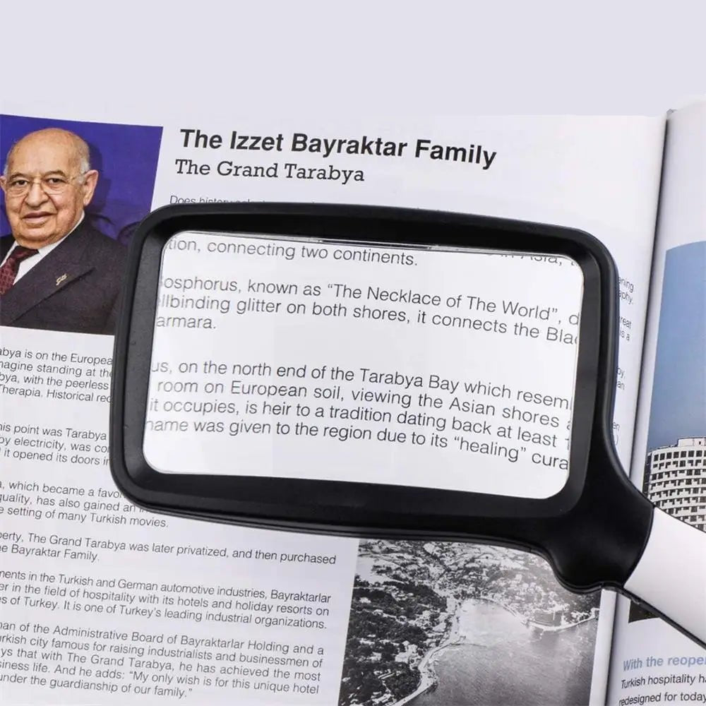 LumiView - 3x LED Handheld Magnifier for Precision Tasks