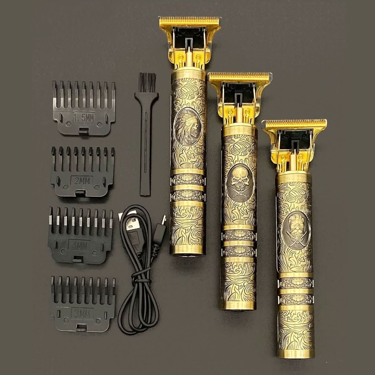 Battery Operated Precision Beard Trimmer with Ergonomic Design