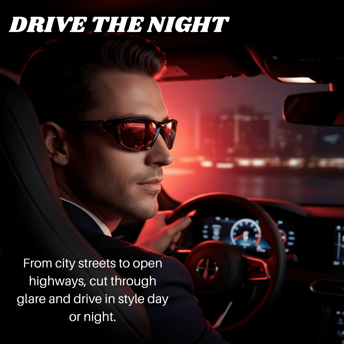 VisionGuard – Lightweight Polarized Sunglasses with UV400 Shielding