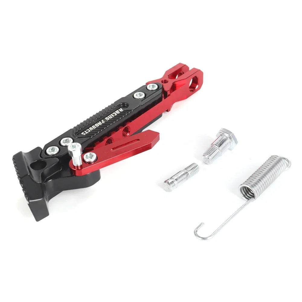 Sturdy Metal Motorcycle Kickstand Support for Secure Parking