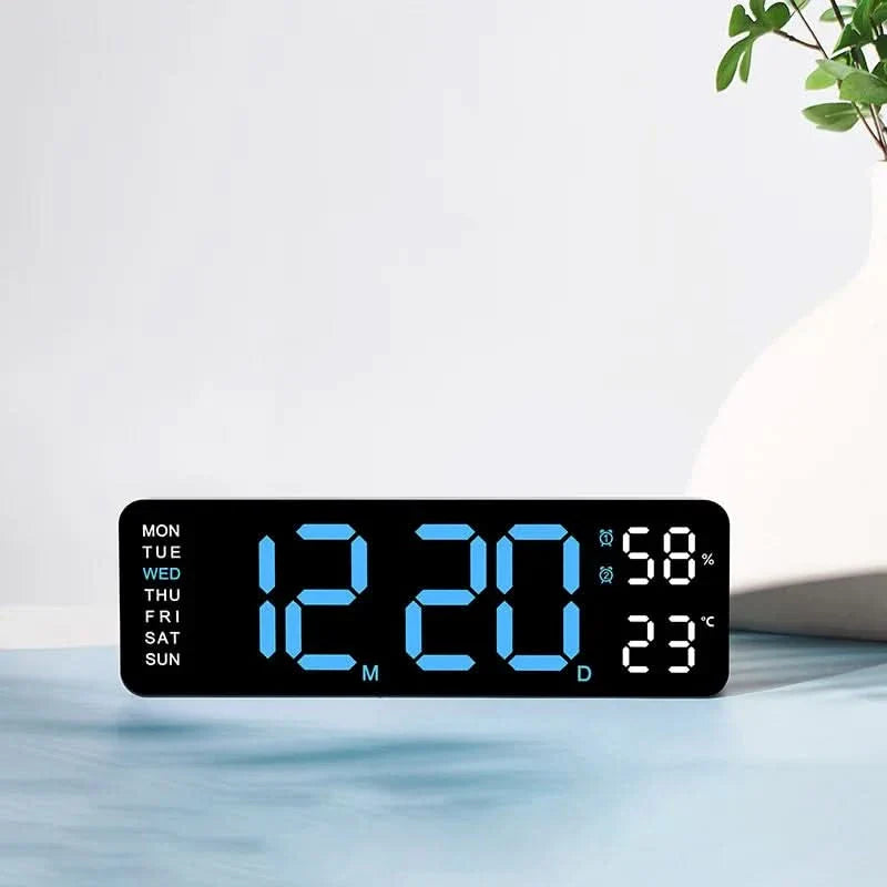 Elegant Modern USB LED Clock for Minimalist Home Decor
