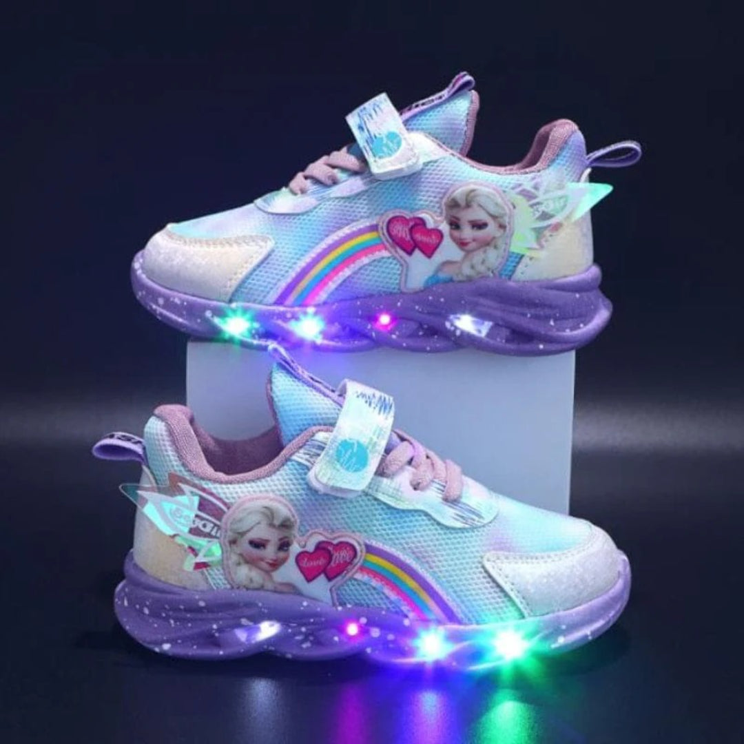 Glowing Fairy Tale Sneakers for Kids with LED Lights
