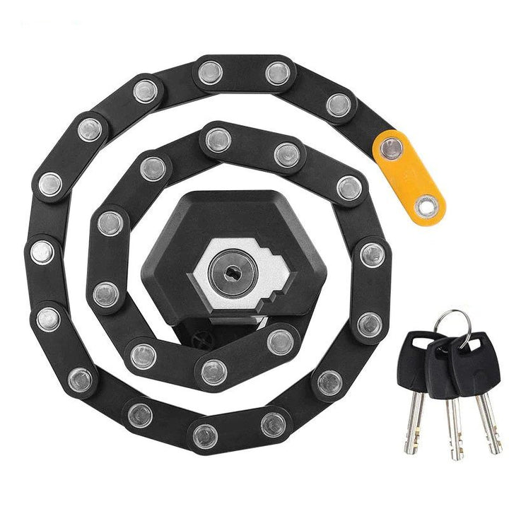 SecureFold Compact Bike Lock for Ultimate Theft Defense