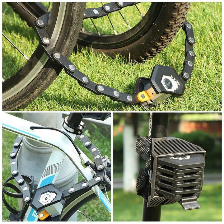 SecureFold Compact Bike Lock for Ultimate Theft Defense