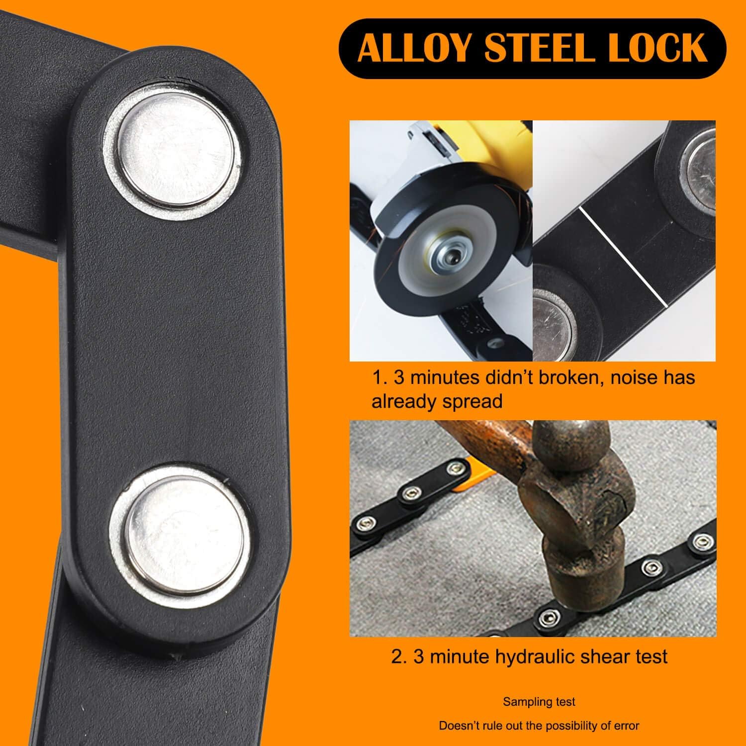 SecureFold Compact Bike Lock for Ultimate Theft Defense