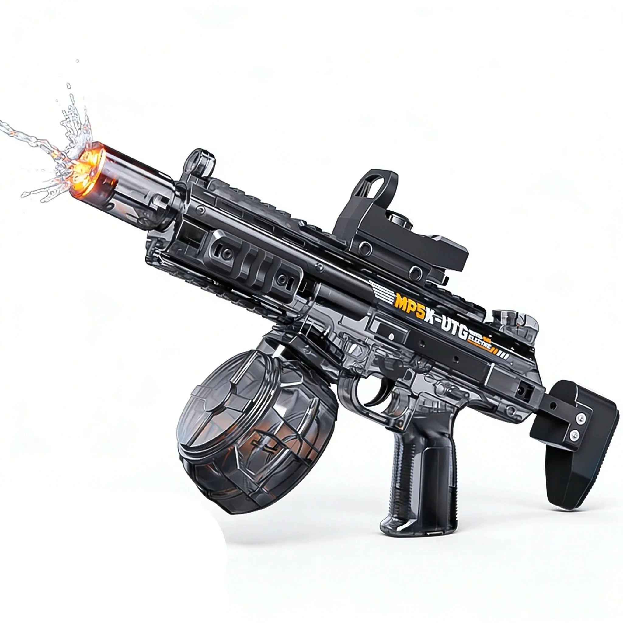 Electric Water Blaster with Realistic Recoil Action