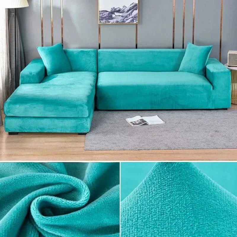 LuxGuard – Premium Velvet Sofa Protector for Style & Durability