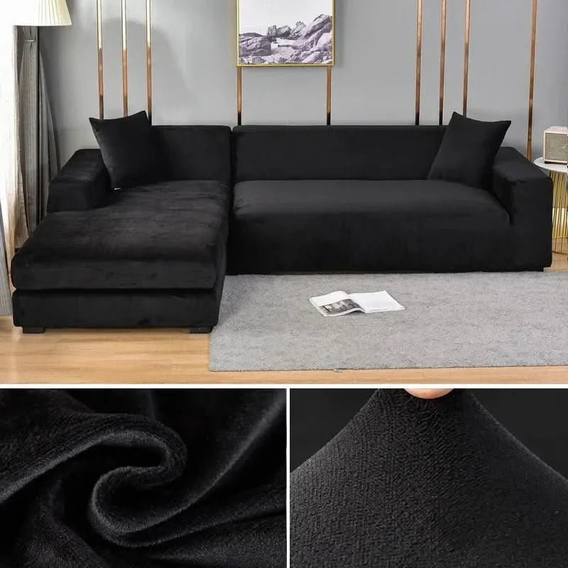 LuxGuard – Premium Velvet Sofa Protector for Style & Durability