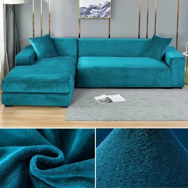 LuxGuard – Premium Velvet Sofa Protector for Style & Durability