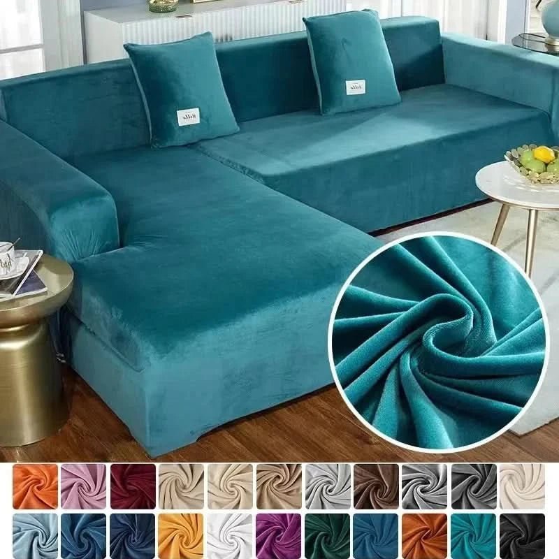 LuxGuard – Premium Velvet Sofa Protector for Style & Durability