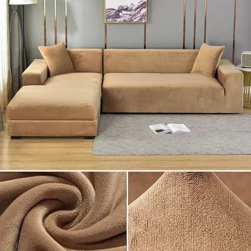 LuxGuard – Premium Velvet Sofa Protector for Style & Durability