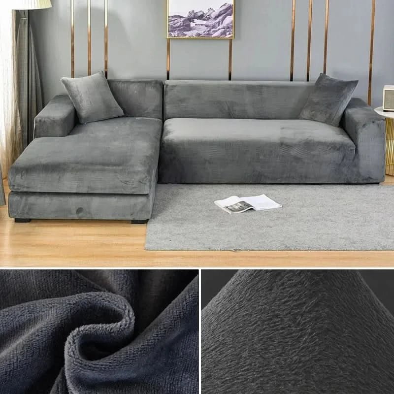 LuxGuard – Premium Velvet Sofa Protector for Style & Durability