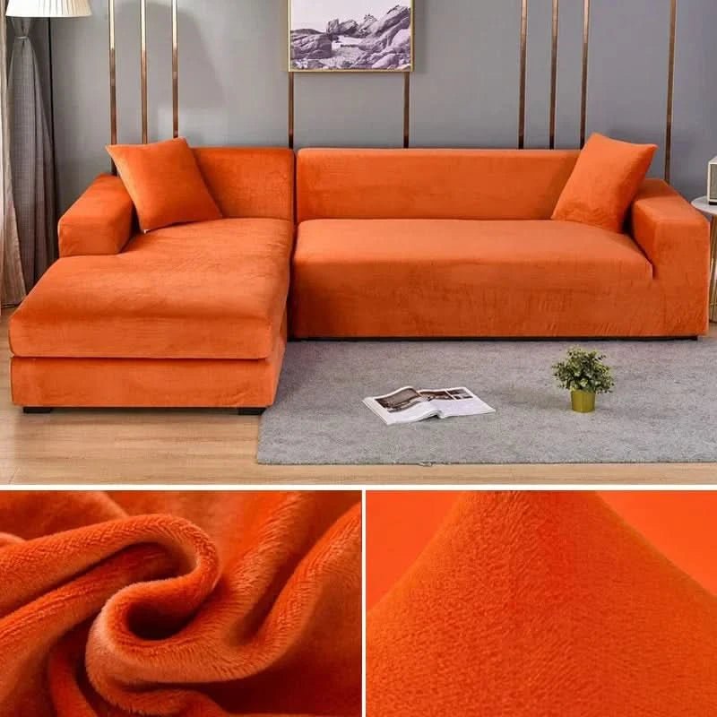 LuxGuard – Premium Velvet Sofa Protector for Style & Durability
