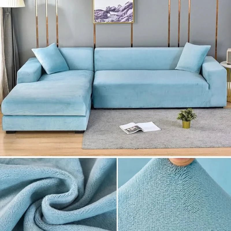 LuxGuard – Premium Velvet Sofa Protector for Style & Durability