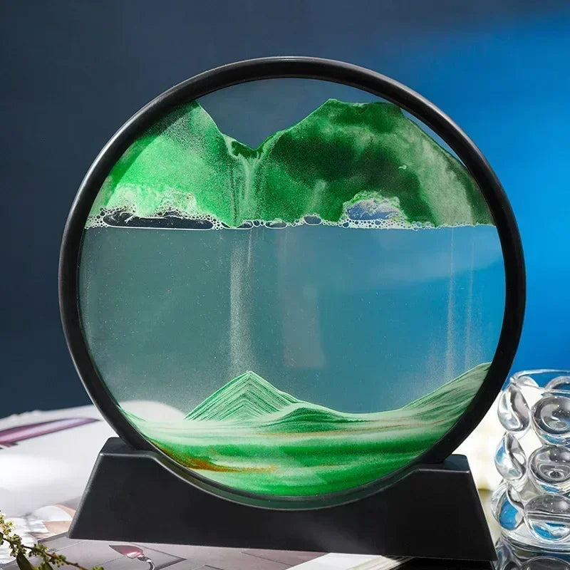 Hourglass | Dynamic Sand Art | Soothing Sand Landscapes