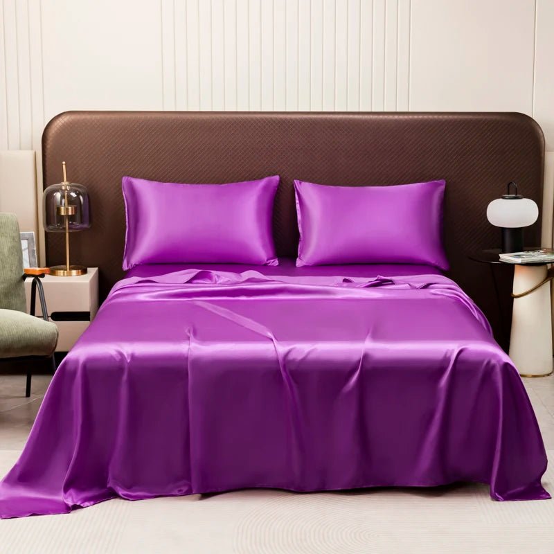 Cooling Satin Bedding Set | Lightweight Surface | Soft Pillowcases