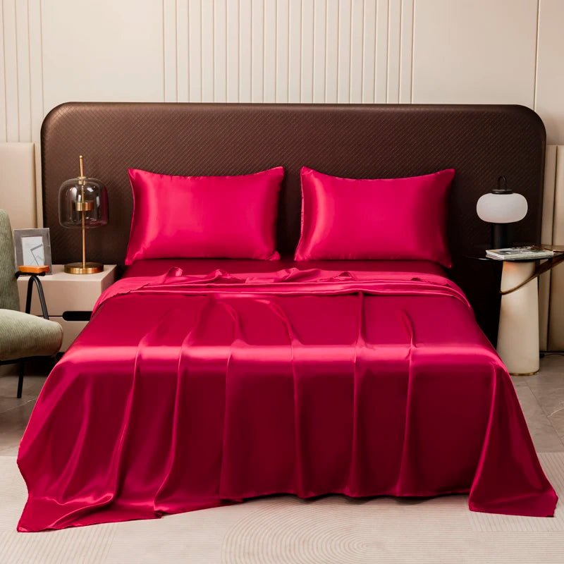 Cooling Satin Bedding Set | Lightweight Surface | Soft Pillowcases