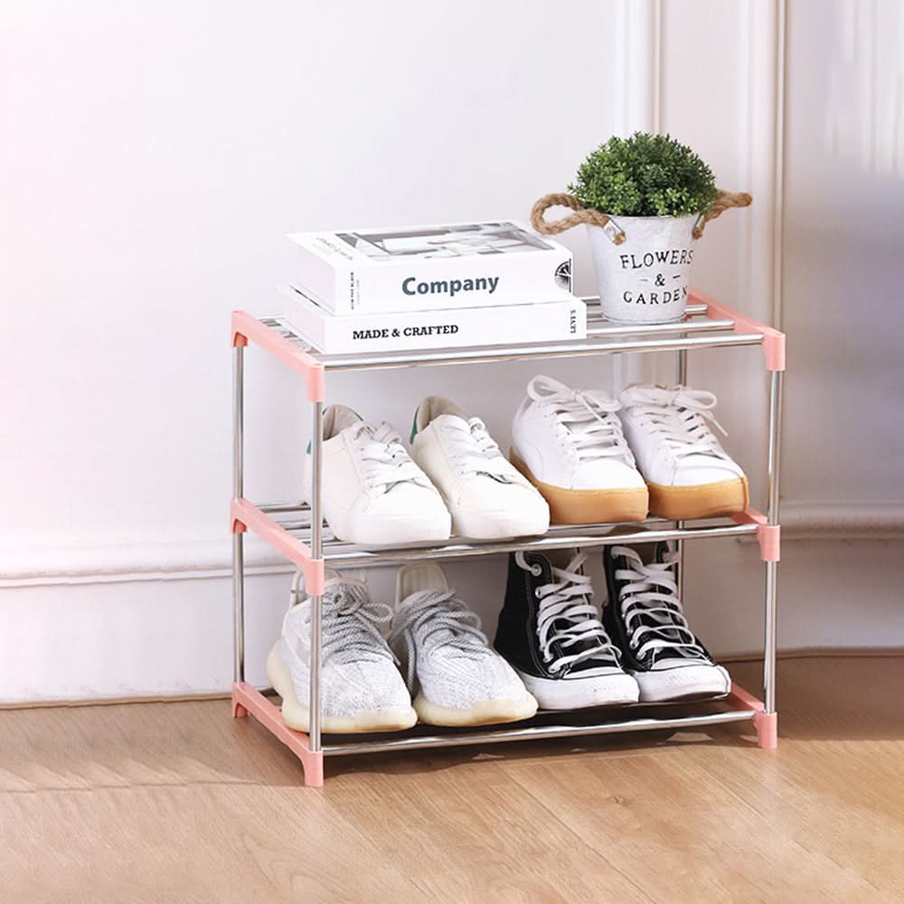 Multi-Tier Storage Shoe Organizer for Home Use