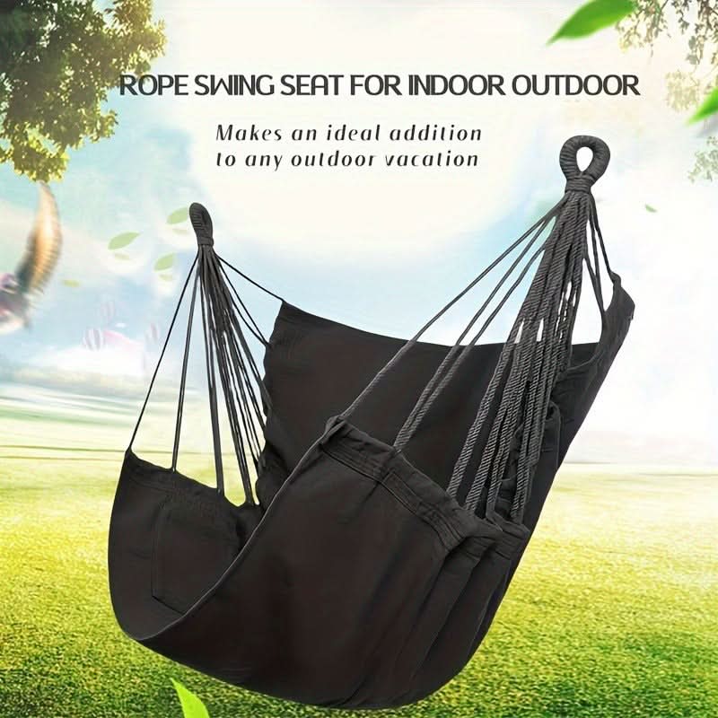 Indoor and Outdoor Relaxation Hammock Chair for Leisure Use
