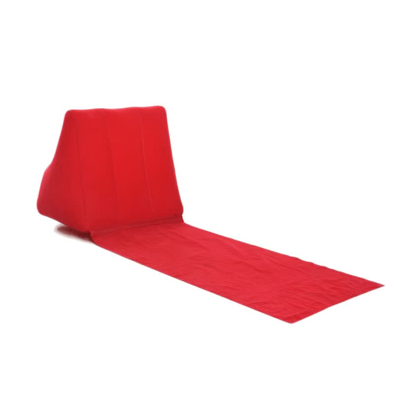 Inflatable Lounge Chair with Back Support for Relaxation