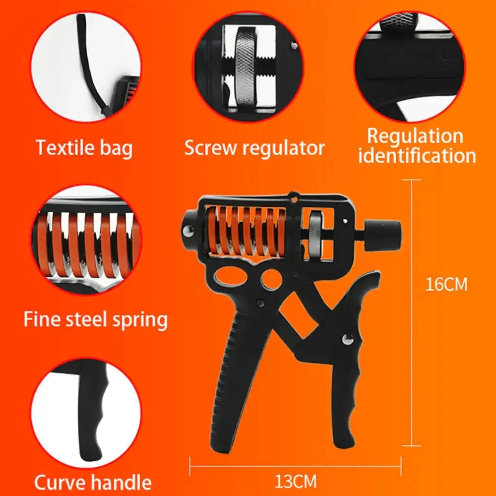 Adjustable Resistance Hand Strengthener 5-165 kg
