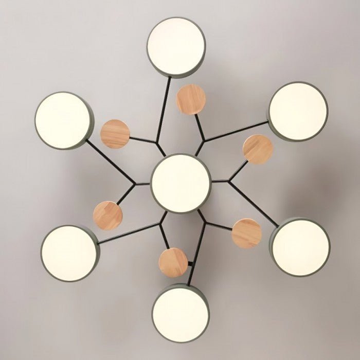 Nordic-Inspired LED Ceiling Light – Artistic Branch Design