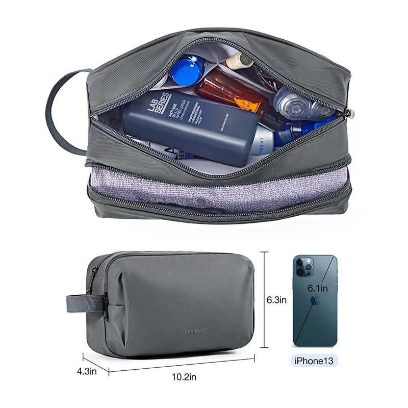 Versatile Waterproof Travel Organizer for Toiletries & Cosmetics