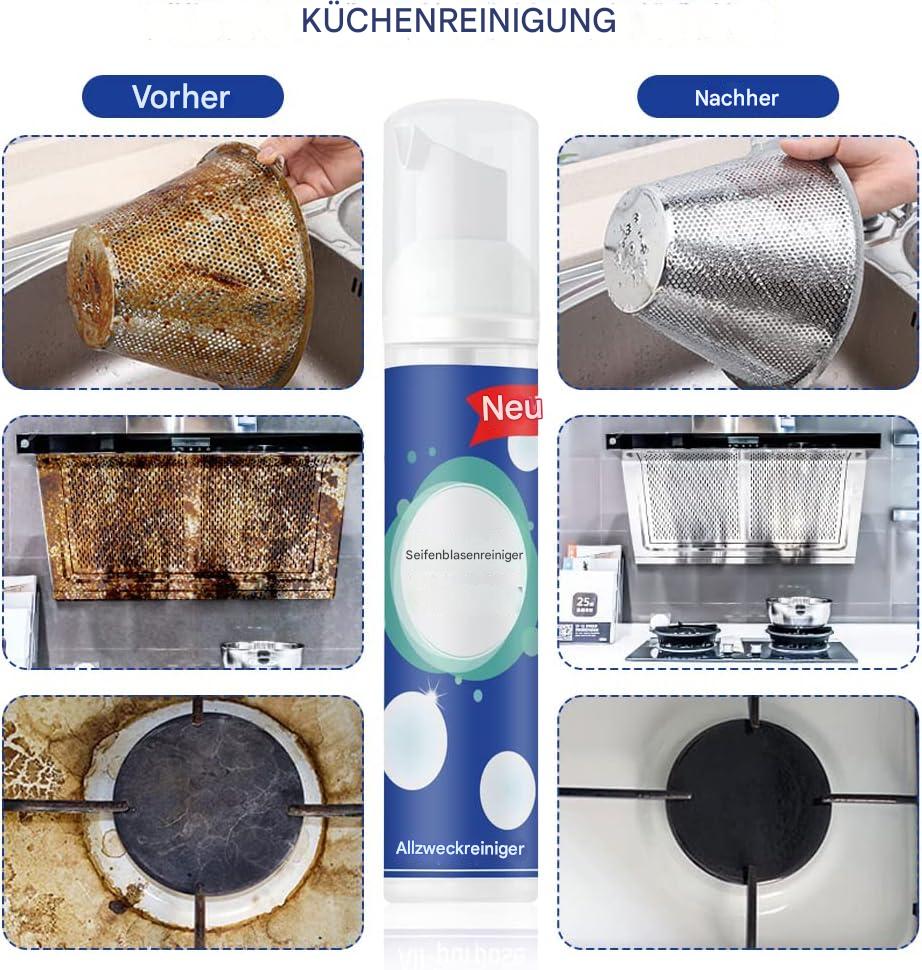 Foaming Kitchen Cleaner | Grease Dissolver | No Scrubbing Required