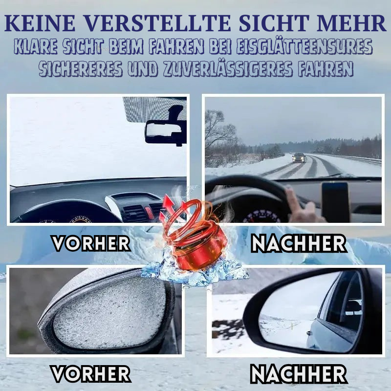 Solar-Powered Car Window Defroster | Reduces Fog and Moisture
