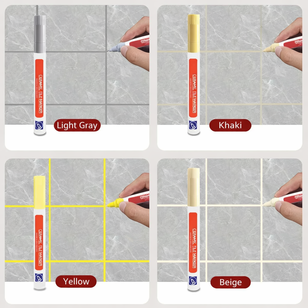 Waterproof Grout Sealer Pen | Quick Drying Mold Protection