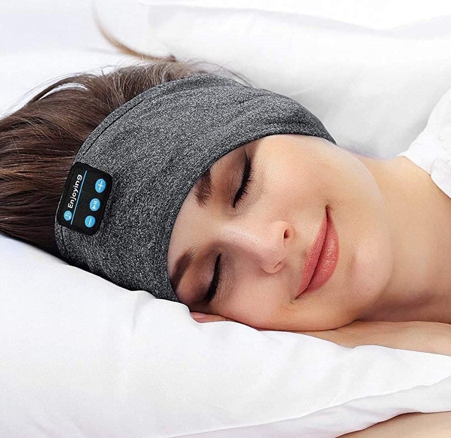 Bluetooth Sleep Headphones Headband | Flat Speakers | Side Sleeper