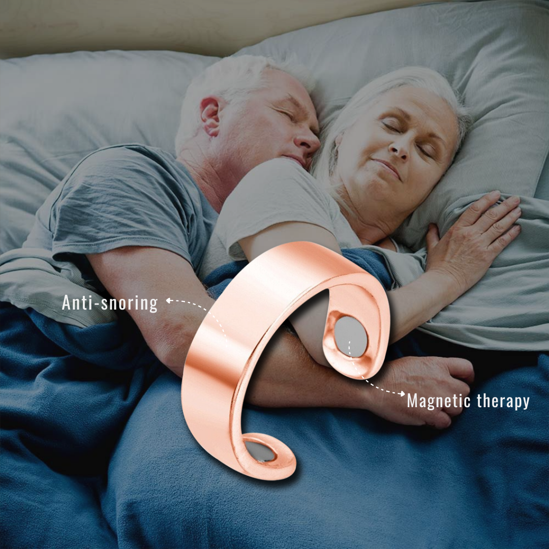 Sleep Comfort | Anti-Snoring Ring | Gentle Pressure on Finger