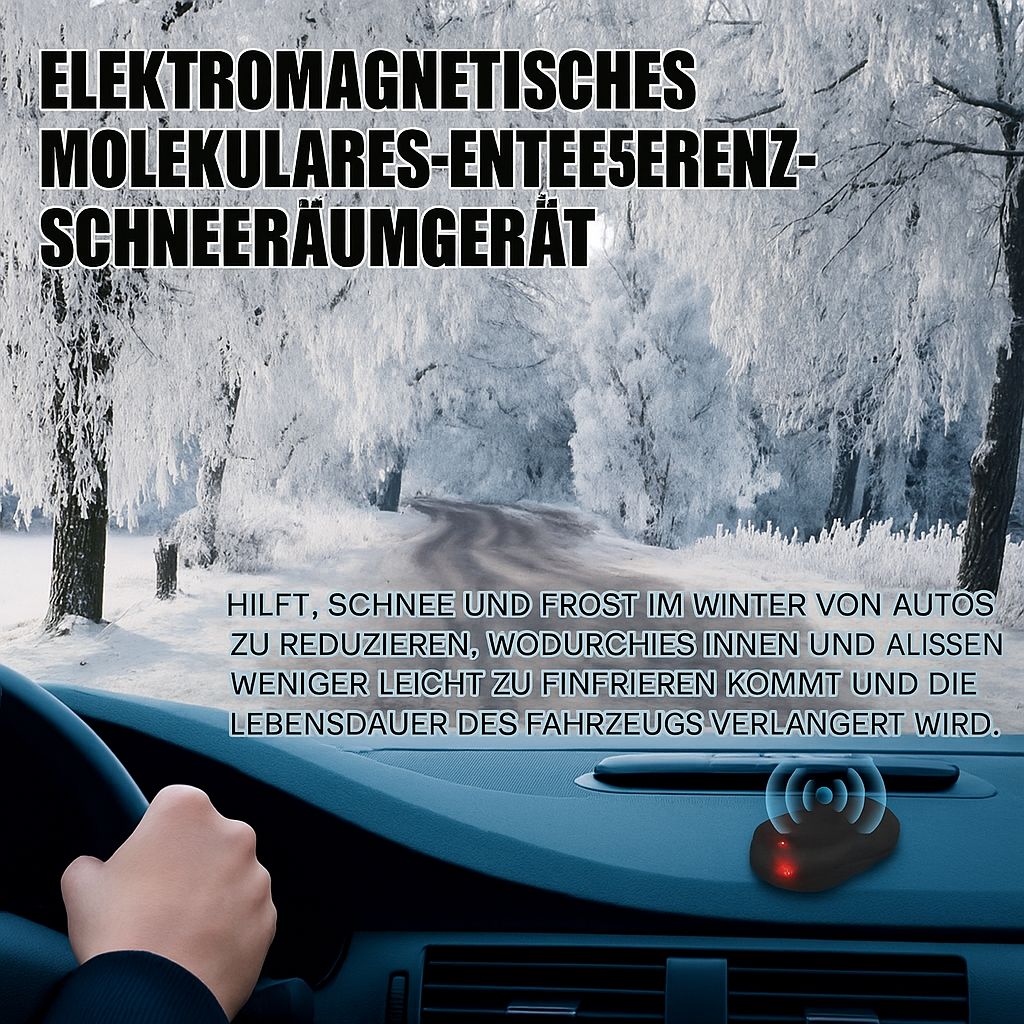 Fast Car Window De-Icer | Scratch-Free & Instant Action