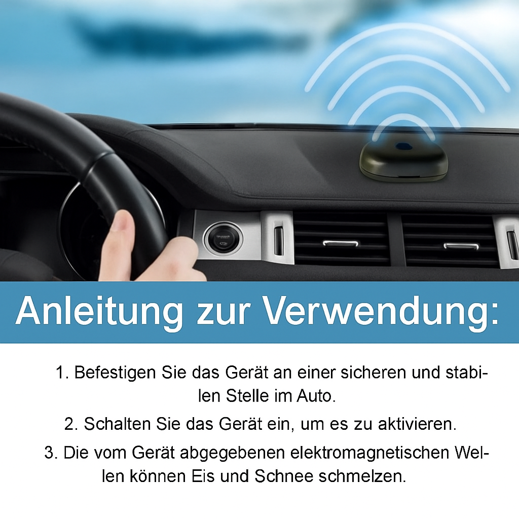 Fast Car Window De-Icer | Scratch-Free & Instant Action