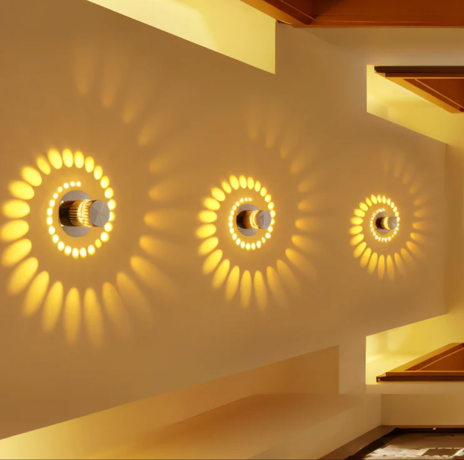VividSpire LED Color Changing Wall Light – Modern Indoor Illumination
