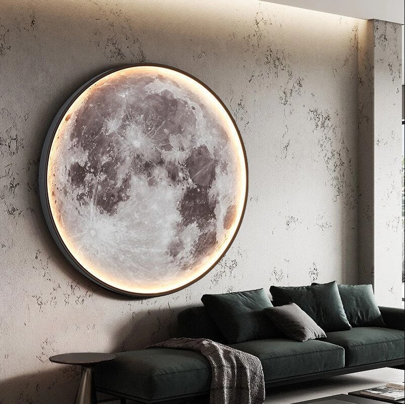 Celestial Wall Light with Customizable LED Radiance