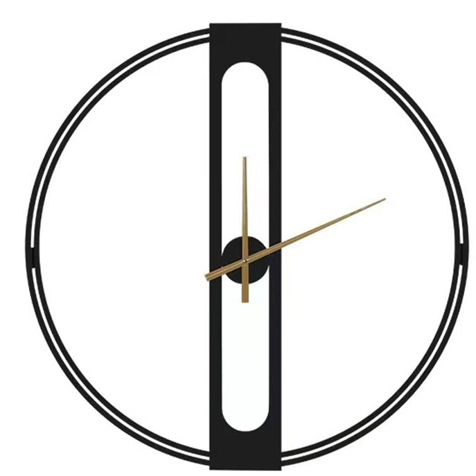 Timeless Elegance – 50CM Contemporary Metal Wall Clock