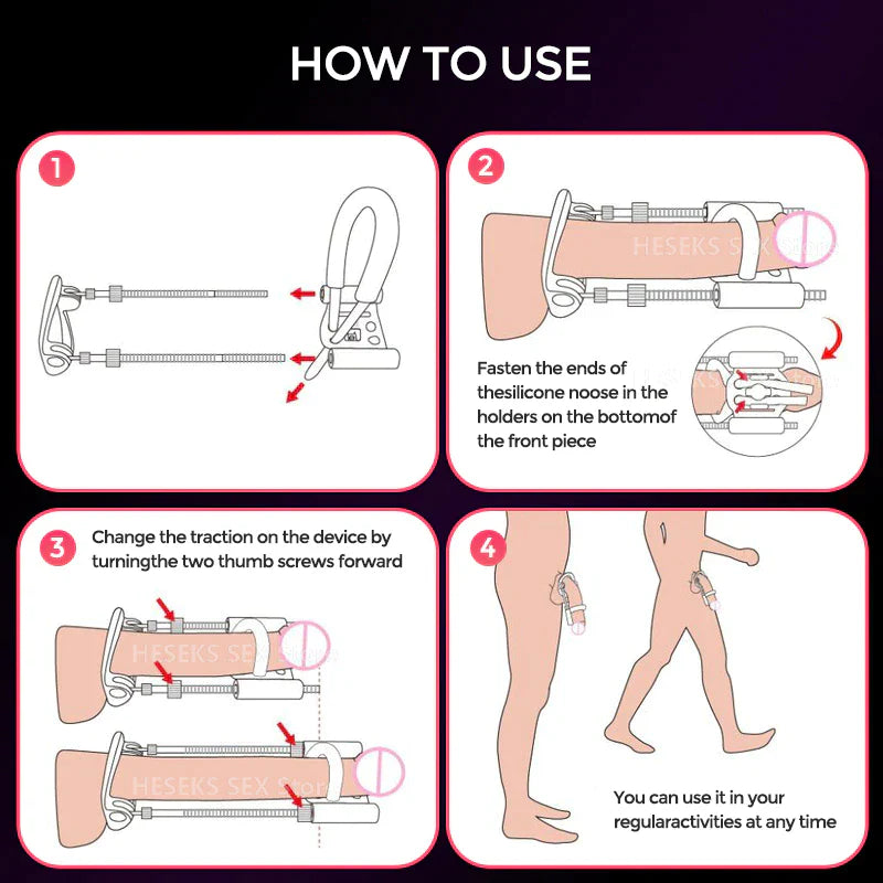 Advanced Male Enhancement Traction System for Growth