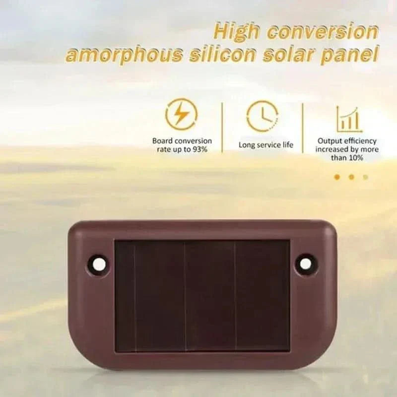 Solar-Powered LED Step Lights for Outdoor Garden Decoration