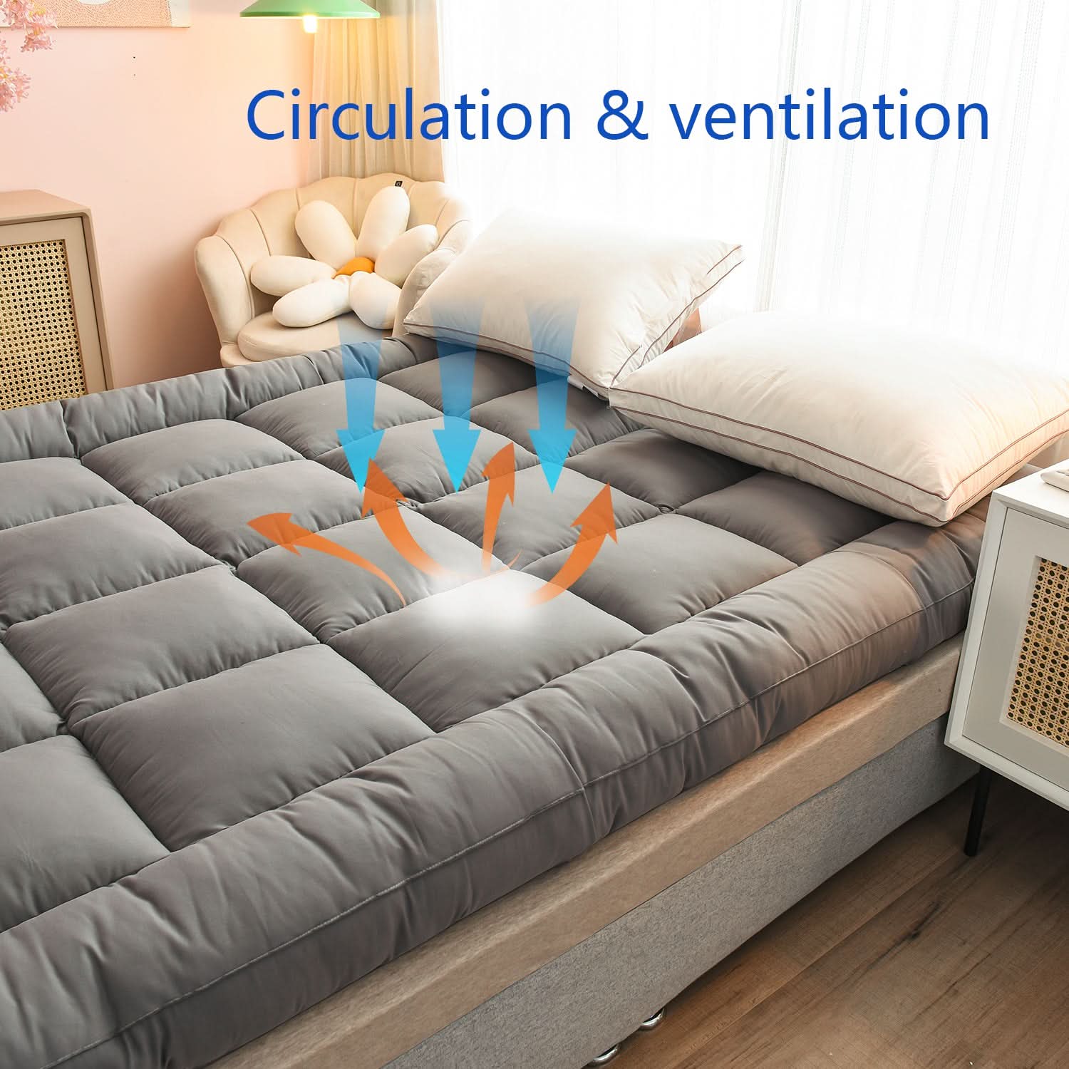 Thick Mattress Protector for Complete Body Comfort