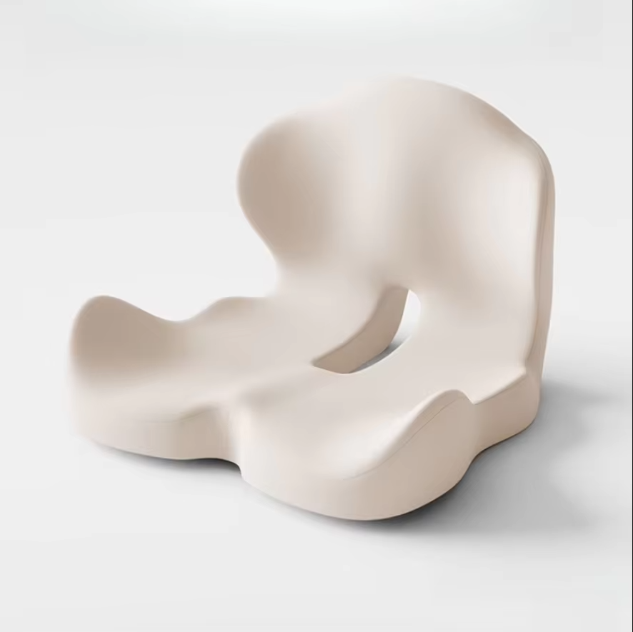 Ergonomic Comfort Cushion with Removable Cover for Back Support